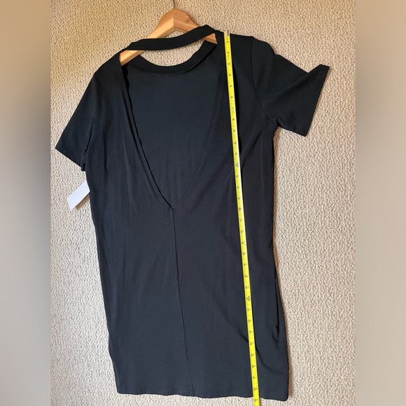 ASOS open back short sleeve tshirt dress - Picture 5 of 6